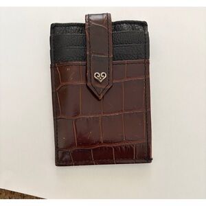 BRIGHTON “I read, I travel, I become” Signature Card Holder